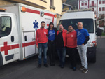 La Otra Miraada. Donación de una Ambulancia de la Cruz Roja